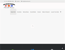 Tablet Screenshot of foxroadmarina.com